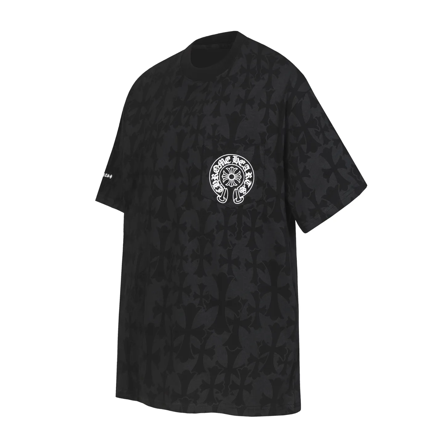 P170 Chrome Hearts CH Chrome Hearts Dark Pattern Horseshoe Sanskrit Short Sleeve T-shirt Uses direct injection imported machine printing Hardware and accessories are milled and customized Correctly configured Black 2025 Chrome Hearts authentic packaging 260 grams of custom-dyed double-yarn cotton Large version Loose and stylish Differentiated from lower versions Slim and long version The upper body stretches the hips 100% commitment: top quality Not fast food The highest version on the market Top quality - different from the ordinary versions on the market If you care about quality, you should also respect the price. Absolutely 0 after-sales service and 0 return rate so far. It’s hard not to love the style - 260g double yarn cotton custom dyed fabric - Correct high-density main mark, washed tag, hand-sewn